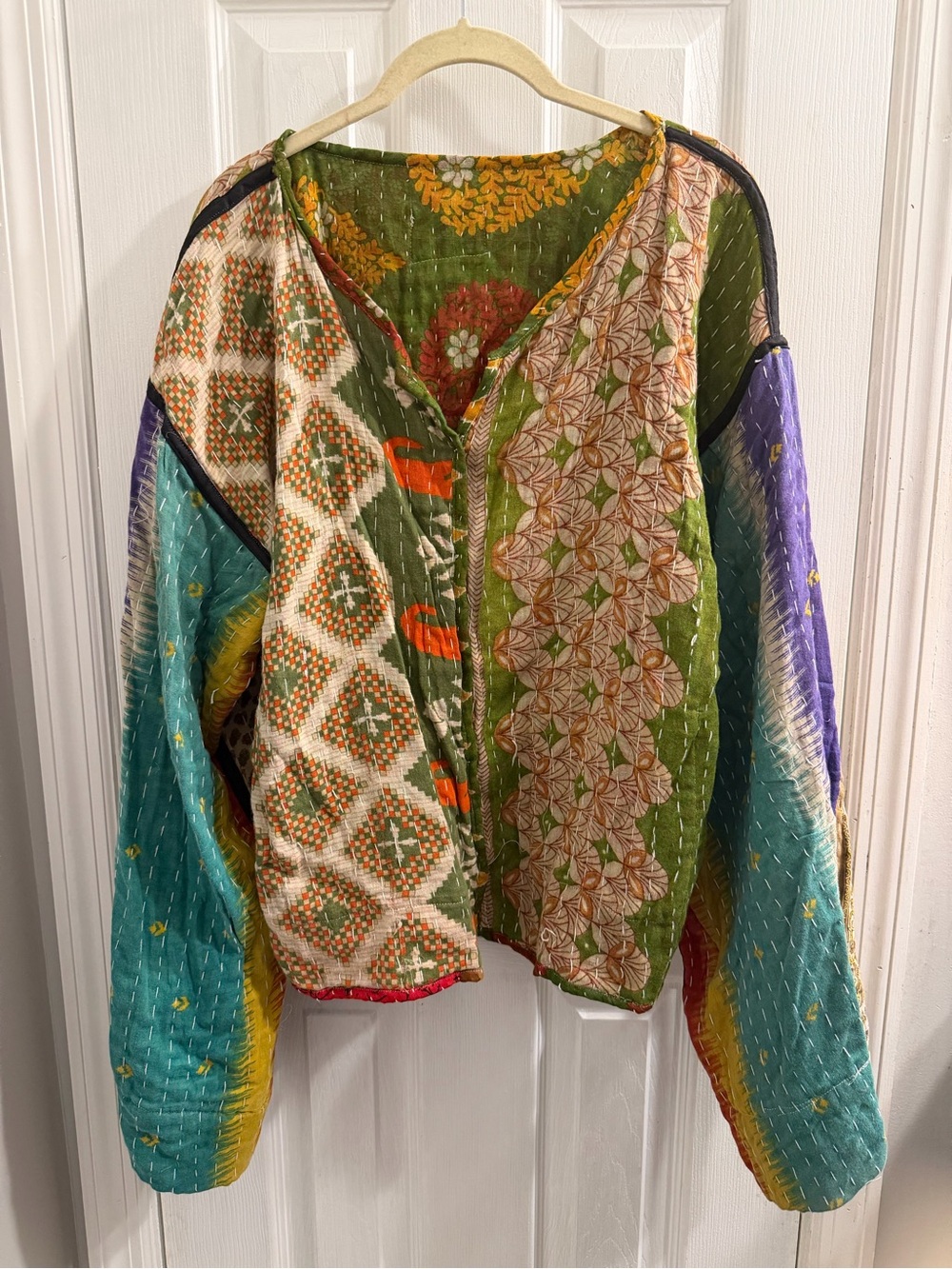 Reversible Kantha Jacket - Picture 10 of 14